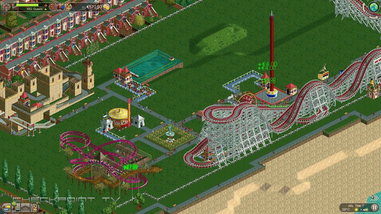roller coaster tycoon add ons